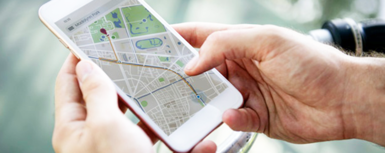 geolocalisation application smartphone iphone